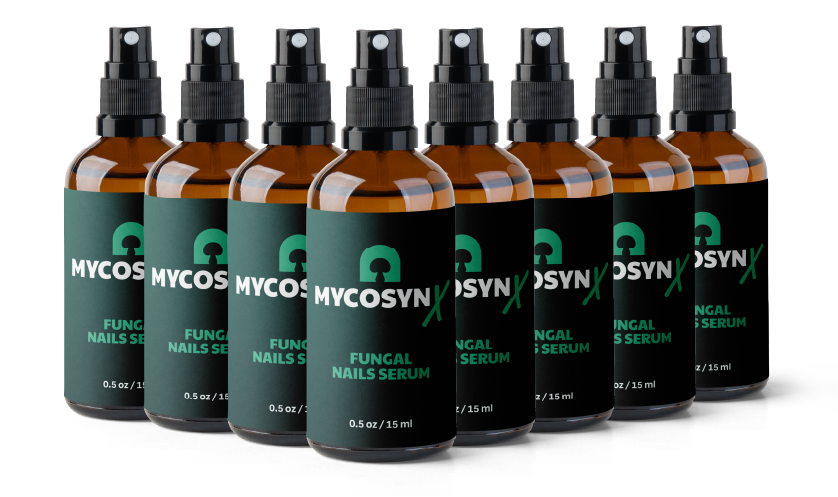 MycosynX product presentation shown by the seller or promotional source