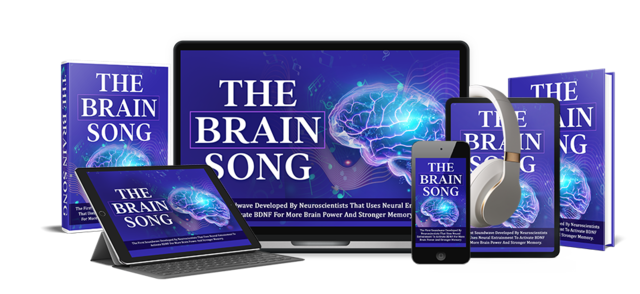 The Brain Song product presentation shown by the seller or promotional source